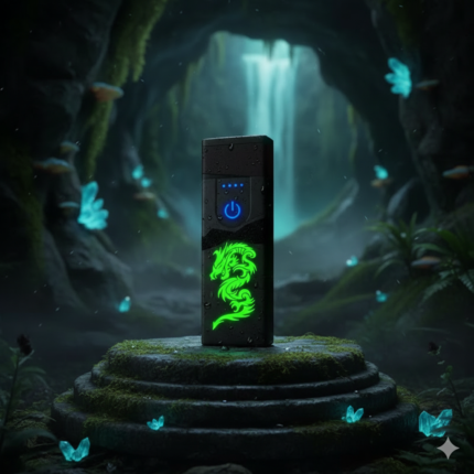 Windproof Flameless Lighter, New USB Portable Touch Sensor Electric Lighter,