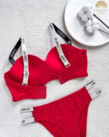 Ice Cream Bra and Panty Set - Wireless Comfort Lingerie | Brazzy